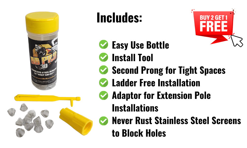Carpenter Bee Blocker Pro